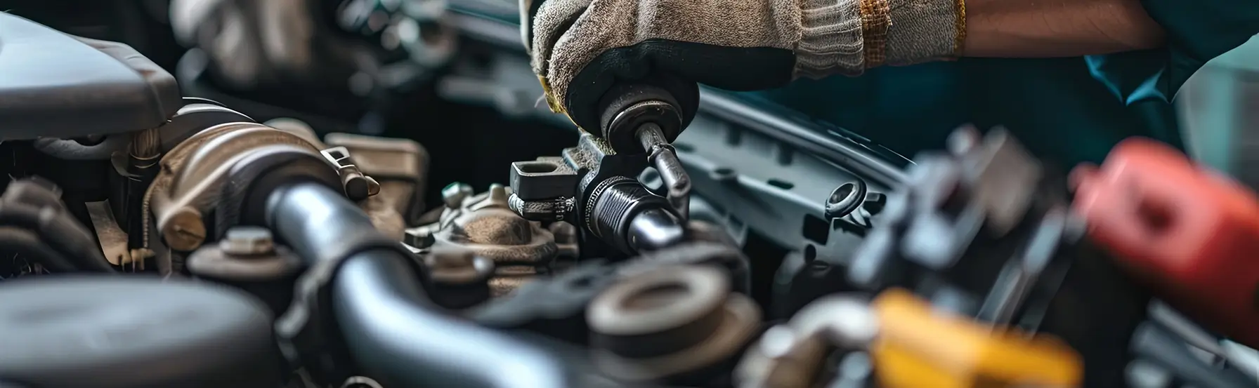 Werkstattbereich des Autohaus Gegner